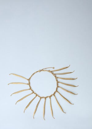 Jacquemus Le Collier Haricots Necklace Gold jac0264034