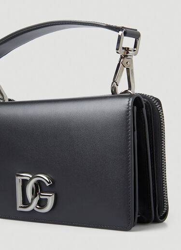 Dolce & Gabbana 컨버터블 미니 크로스바디 백 블랙 dol0148024