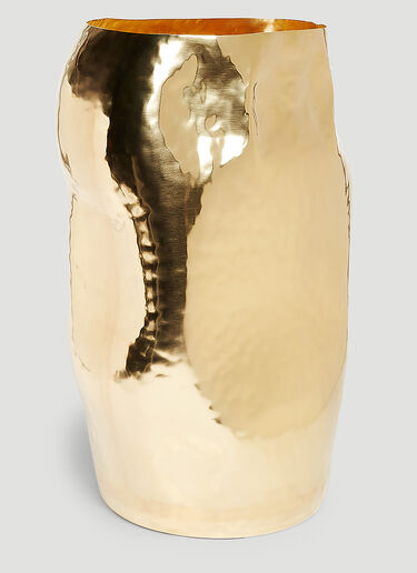 Bash Vessel Tall Tom Dixon Bash Vessel Tall Gold wps0644105