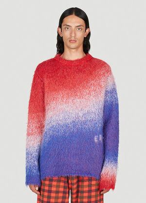 ERL Degradé Gradient Sweater Silver erl0156010