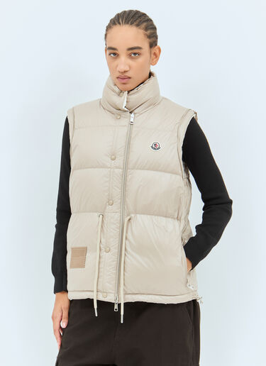 Moncler RE-ICONS 베론 양면 쇼트 다운 재킷 크림 mvs0258001