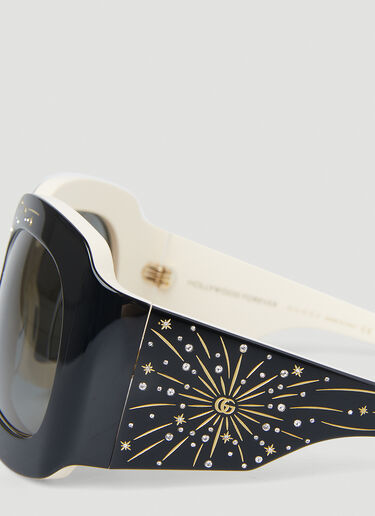 Gucci Oversize Square Frame Sunglasses Black guc0247358