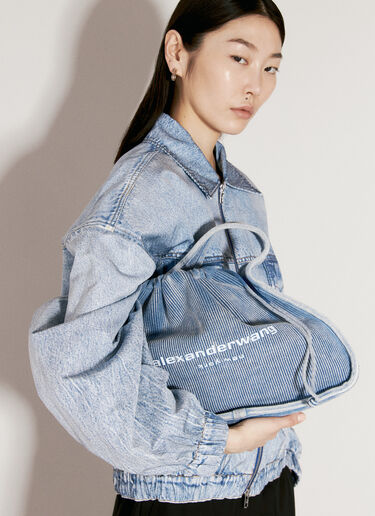 Alexander Wang 라이언 라지 숄더백 블루 awg0256029