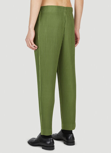 Homme Plissé Issey Miyake 锥形裤 绿色 hmp0152018