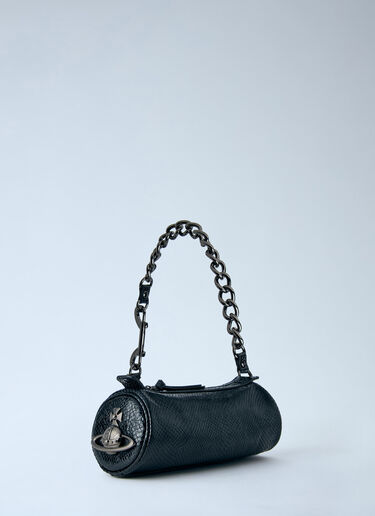 Vivienne Westwood Cindy Cylinder Shoulder Bag Black vvw0263020
