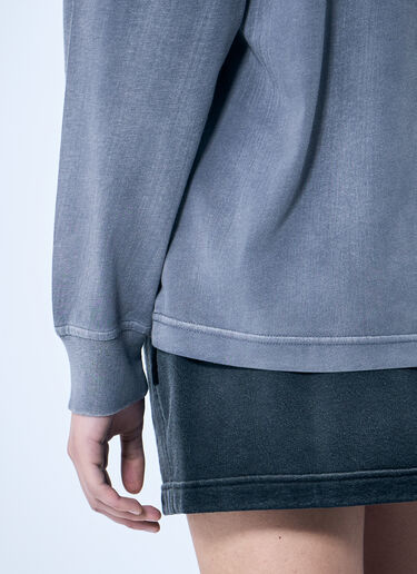 Alexander Wang Essential Puff Logo Sweatshirt Grey awg0259018