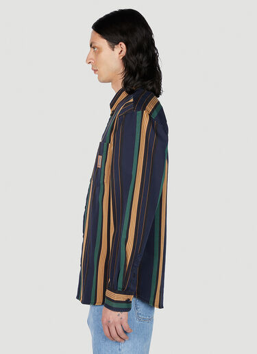 Carhartt WIP Dorado Stripe Shirt Navy wip0151014