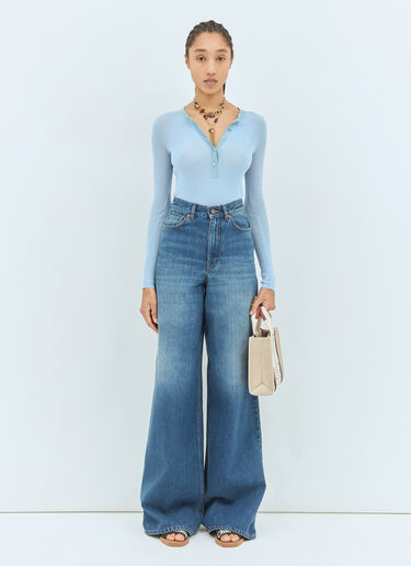 Chloé 스몰 우디 토트백 베이지 chl0255057