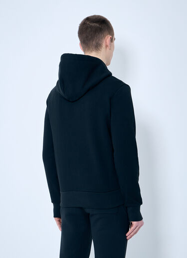 Moncler Logo Patch Zip-Up Sweatshirt Black mon0159029