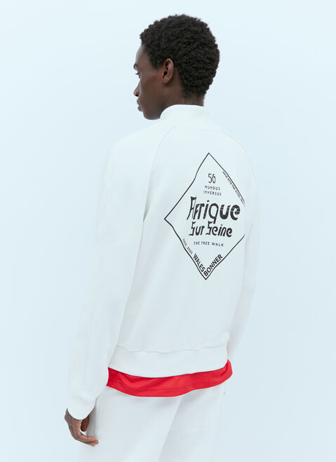 The Elder Statesman Wander Track Jacket Green tes0150001