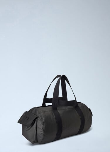 Y-3 Logo Motif Duffle Bag Black yyy0364005