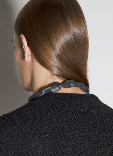 MM6 Maison Margiela Cover 项链 黑色 mmm0354002