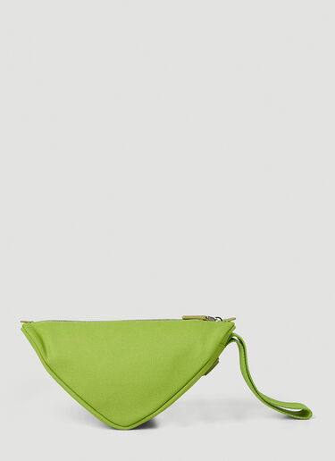 Prada Triangle Pouch Bag Green pra0148006