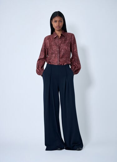 Max Mara Wool Pants Navy max0263040