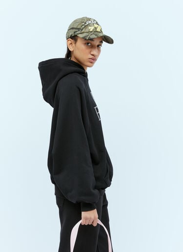 Praying God's Favorite Rhinestone Hooded Sweatshirt Black pry0354003