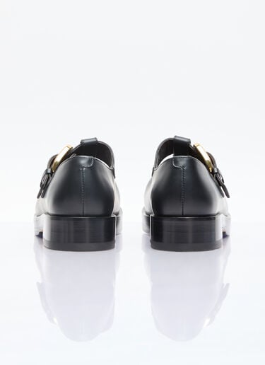 Bottega Veneta 헬륨 메리 제인 슈즈 블랙 bov0256026