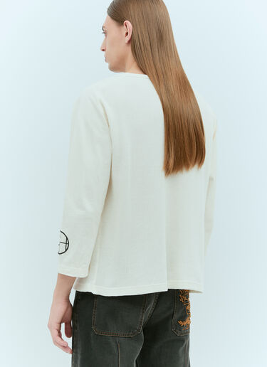 CIRCLE HERITAGE Thermal Long-Sleeve T-Shirt Off white che0155001