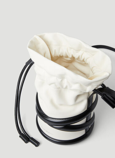 Alexander McQueen Soft Curve Shoulder Bag Cream amq0248031