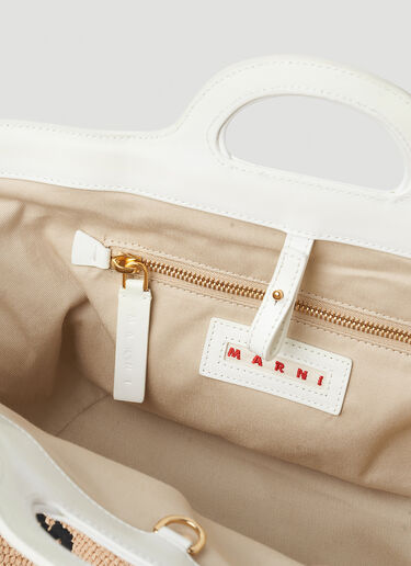 Marni 小号 Tropicalia 托特包 白色 mni0251041