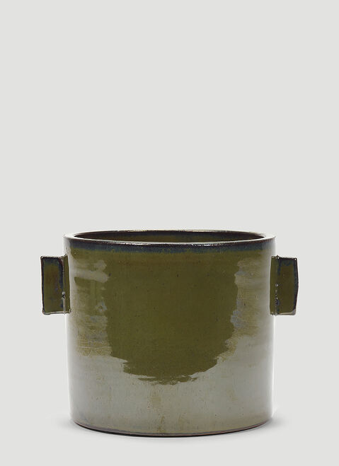 Serax Glazed Shades Flower Pot Blue wps0670082