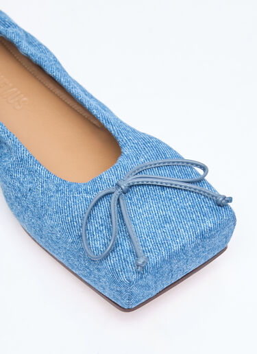 Jacquemus Les Ballerines Flats Blue jac0258024