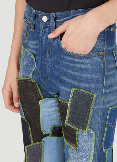 DRx FARMAxY FOR LN-CC x LEVI'S Drop 6 Patchwork Jeans Blue dfl0347004