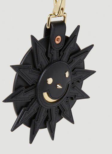 Walter Van Beirendonck Sun Keyring Black wlt0152032