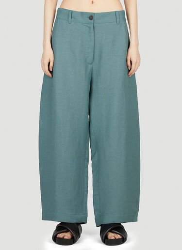Studio Nicholson Baggy Pants Green stn0252006