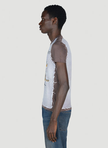 Y/Project Paris Second Skin T-Shirt Brown ypr0152026
