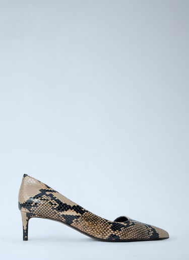 Khaite Jett D'Orsay Low Pumps Beige kha0265030