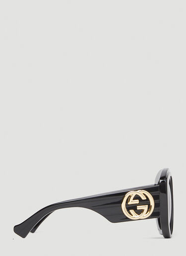 GG1308S Round Sunglasses Gucci GG1308S Round Sunglasses Black guc0252130