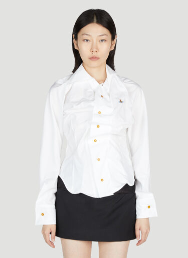 Vivienne Westwood Drunken Shirt White vvw0253015