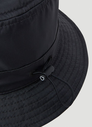 7 Moncler Fragment Logo Bucket Hat Black mfr0354003
