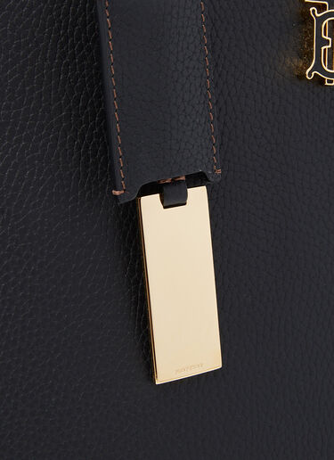 Burberry TB Plaque Tote Bag Black bur0253062