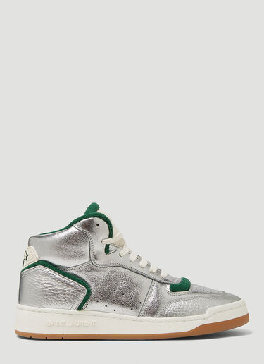 Saint Laurent SL/80 Sneakers Silver sla0248024