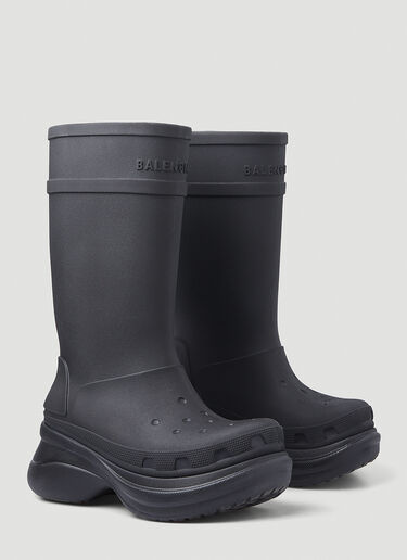 Balenciaga x Crocs Rain Boots Black bal0247144