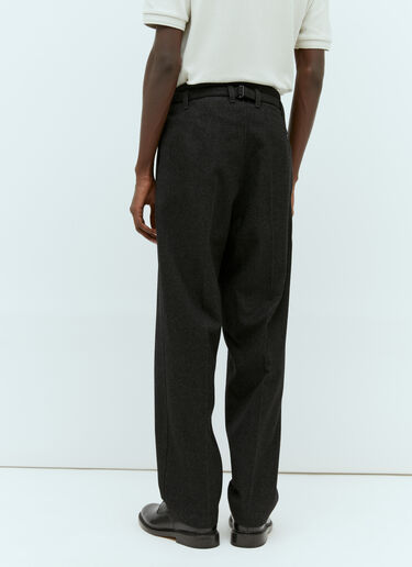 Lemaire Maxi Chino Pants Black lem0154005