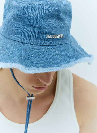 Jacquemus Le Bob Artichaut Bucket Hat Blue jac0356004