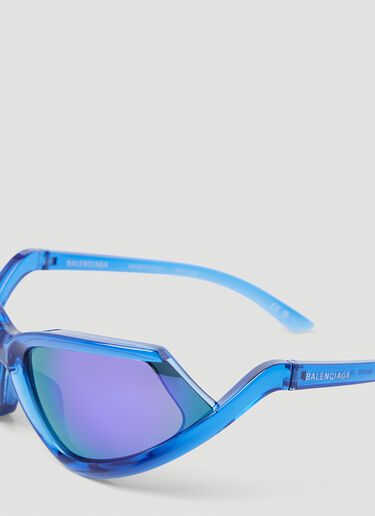 Balenciaga Side Xpander Cat Sunglasses Blue bcs0353010
