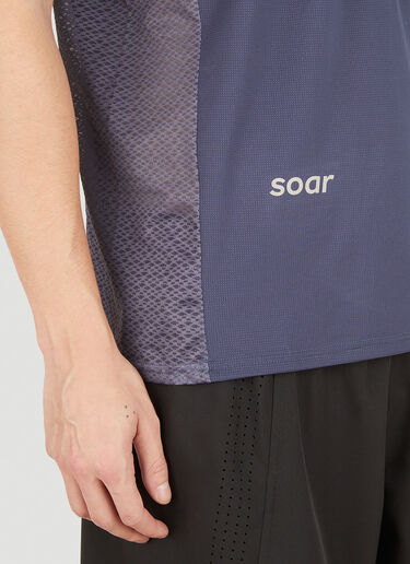 SOAR Half Zip Track Top Purple soa0150012