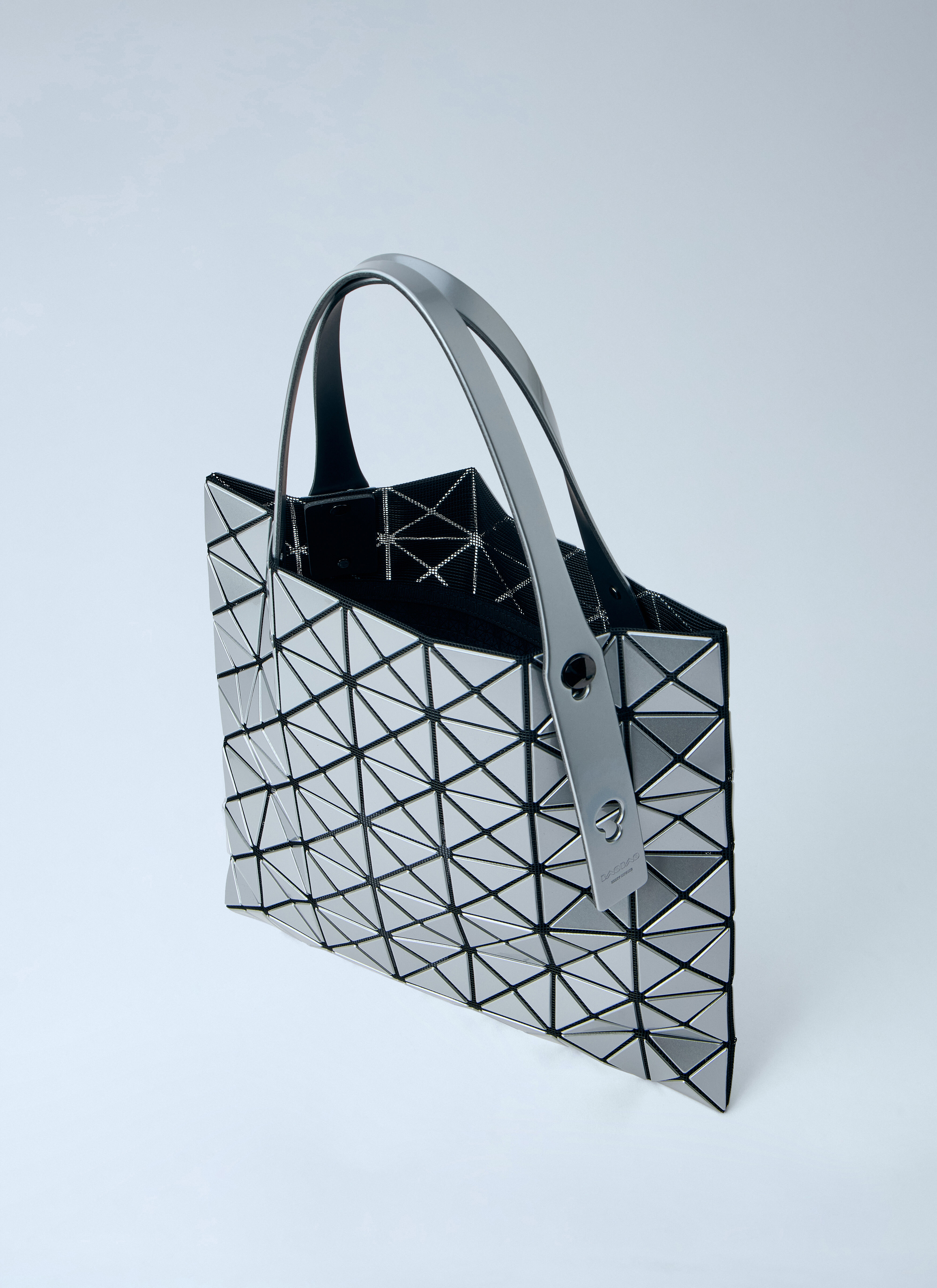 BAO BAO ISSEYMIYAKE グレー トートバッグ Bao Bao Issey Miyake