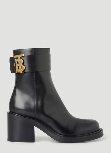 Burberry TB Ankle Boots Black bur0249091