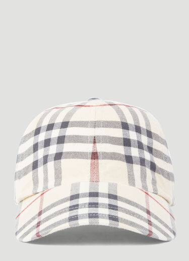 Burberry Archive 格纹棒球帽 米色 bur0154024