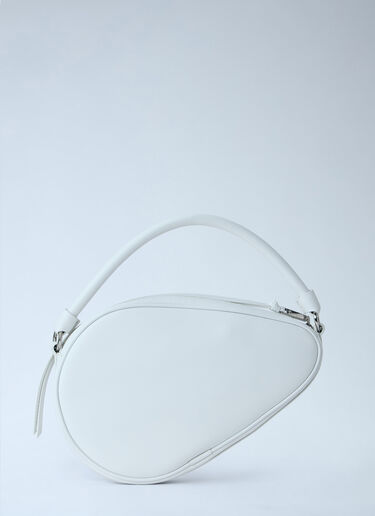 Lacoste Runway Leather Racket Bag White lac0364004