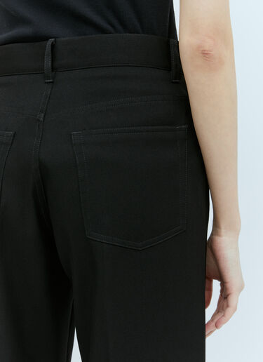 Jil Sander Wool Pants Black jil0255023