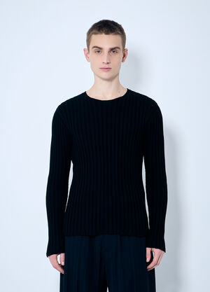 Our Legacy Rib Cotton Sweater Brown our0160011