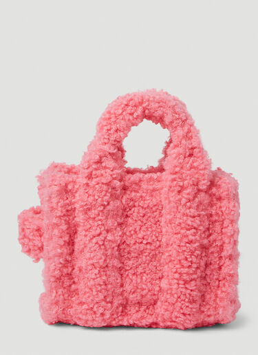 Marc Jacobs Fluffy Micro Tote Bag Pink mcj0250022