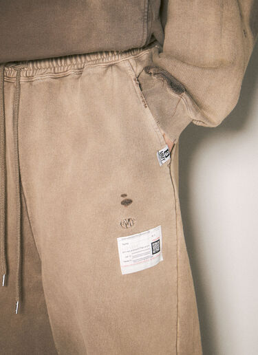 Maison Mihara Yasuhiro Sun Faded Track Pants Brown mmy0158005