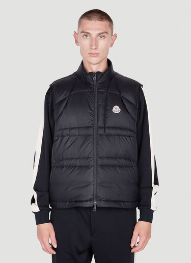 Moncler Giubbotto Gilet Jacket Black mon0152014
