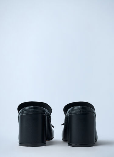 MM6 Maison Margiela 발레리나 블록 힐 슈즈  블랙 mmm0261013